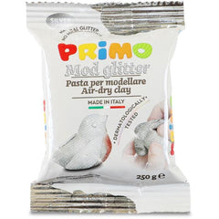 PASTA PER MODELLARE 250GR - ARGENTO GLITTER