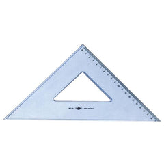 SQUADRA 45° DI 30 CM LINEA UNI