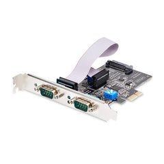 Scheda Seriale PCIe a 2 porte, scheda PCI Express a doppia porta RS232/RS422/RS485 (DB9)