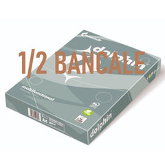 DOLPHIN EVERYDAY 80GR - 180 RISME - CARTA A BANCALE IN CONSEGNA DIRETTA- 1/2 BANCALE
