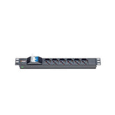 PDU 1U 6 PRESE UNIVERSALE CON INTERRUTTORE MAGNETICO