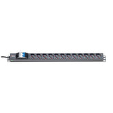PDU 1U 12 PRESE UNIVERSALE CON INTERRUTTORE MAGNETICO