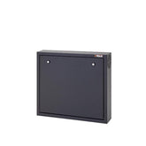 ITRACK - Security DVR/NVR da parete A544xL600xP119 porta anteriore con doppia serratura con due chiavi diverse colore nero