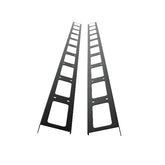 CANALE VERTICALE 42U CON 10 ANELLI