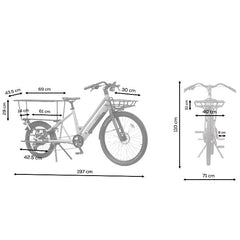 NILOX - Cargo eBike C3 CARGO LONG