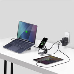 Caricatore USB-C da parete da 140W, 3x USB-C/1x USB-A, adattatore di alimentazione internazionale PD 3.1 GaN per MacBook/Dell XPS/Inspiron