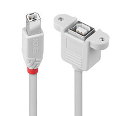 Prolunga USB 2.0 Tipo B M/F 0,5m