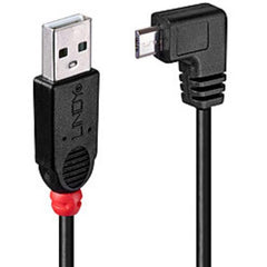 Cavo USB 2.0 Tipo A/Micro-B ad angolo, 1m