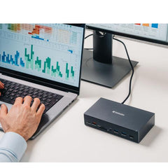 Docking USB C 17in1 3video output HDMI 2xDP PD100W