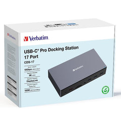Docking USB C 17in1 3video output HDMI 2xDP PD100W