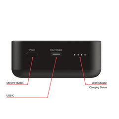 POWER BANK 20000mAh Magnetico NERO