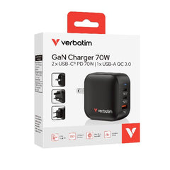 Mini caricatore da muro GAN 3 porte 70W