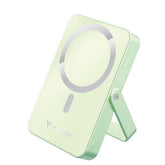 POWER BANK 10000MAH MAGNETICO GREEN con Supporto