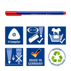 ASTUCCIO ARROTOLABILE 20 PENNE TRIPLUS TRATTO 1 MM