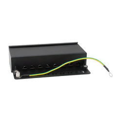 EQUIP - PATCH PANEL 8-PORTE CAT.6A SCHERMATO, Nero