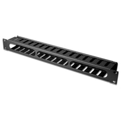 EQUIP - PANNELLO PASSA CAVI 19" 1U, Nero