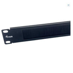 EQUIP - 10" BRUSH PANEL 1U, Nero