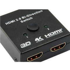 EQUIP - SWITCH HDMI 2-PORTE BI-DIREZIONALE 4K/60Hz