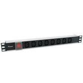 EQUIP - MULTIPRESA 8-BAY IEC C13 1U 19" con interruttore