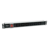 EQUIP - MULTIPRESA 6-BAY IEC-C19, 1U, interruttore on/off