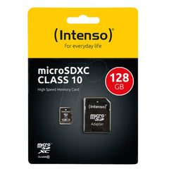 MICRO SD CLASSE 10 128 GB con ADATTATORE