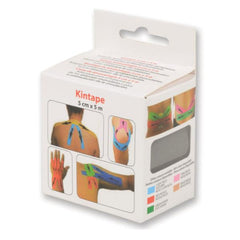 TAPING KINESIOLOGIA 5 m x 5 cm - nero