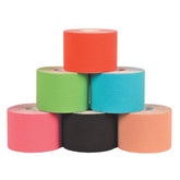 TAPING KINESIOLOGIA 5 m x 5 cm - mix 6 colori - 6 PEZZI