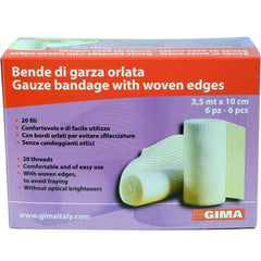 BENDE DI GARZA - 3,5 m x 10 cm - 6 PEZZI