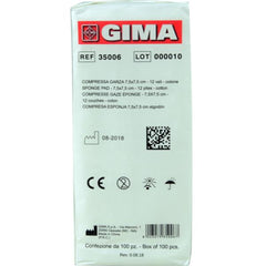 COMPRESSA GARZA 7,5x7,5cm - 100 GARZE