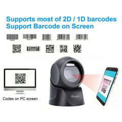 EQUIP - SCANNER CODICI A BARRA DA TAVOLO 2D USB