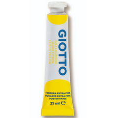 Giotto Tempera Extra in tubetto - confezione 6 pz Giallo Limone