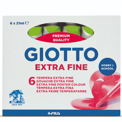 Giotto Tempera Extra in tubetto - confezione 6 pz Verde cinabro