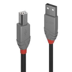 CAVO USB 2.0 TIPO A/TIPO B NERO, 3M