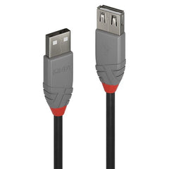 PROLUNGA USB 2.0 TIPO A NERO, 5M