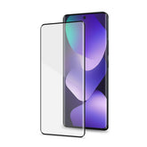 3DGLASS - Vetro 9H con bordo colorato nero per schermo curvo compatibile con Xiaomi Redmi Note 15 5G/ Redmi Note 15 4G/ Poco M8 5G