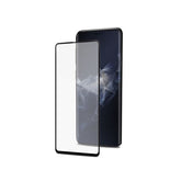 3DGLASS - Vetro 9H con bordo colorato nero per schermo curvo compatibile con Samsung Galaxy S10