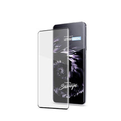 3DGLASS - Vetro 9H con bordo colorato nero per schermo curvo compatibile con Samsung Galaxy S21 Ultra 5G/ Galaxy S21 Ultra 5G Enterprise Edition