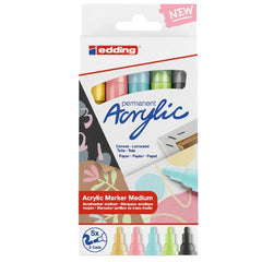 MARCATORI ACRILICI MEDIUM PASTEL COLORI ASSORTITI