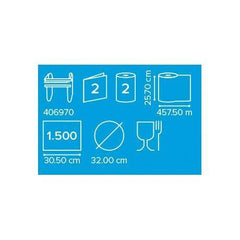 BOBINA INDUSTRIALE ASCIUGATUTTO - SPECIAL - 1500 STRAPPI