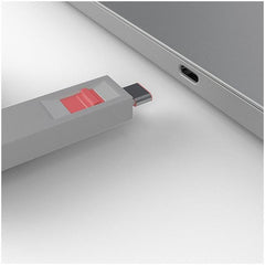 BLOCCA PORTE USB-C ROSA + 4 SERRATURE