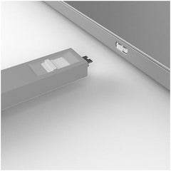 BLOCCA PORTE USB-C BIANCO + 4 SERRATURE