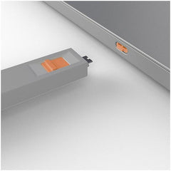 BLOCCA PORTE USB-C ARANCIONE + 4 SERRATURE