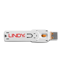 BLOCCA PORTE USB ARANCIONE + 4 SERRATURE
