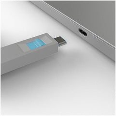 BLOCCA PORTE USB-C BLU + 4 SERRATURE