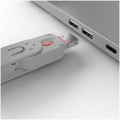 BLOCCA PORTE USB ROSA