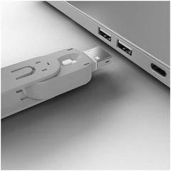 BLOCCA PORTE USB BIANCO