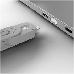 BLOCCA PORTE USB BIANCO