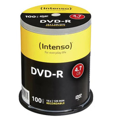 DVD-R 4.7 GB - 16X - SPINDLE 100 PZ.