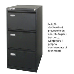 Classificatore KUBO 3 cassetti nero