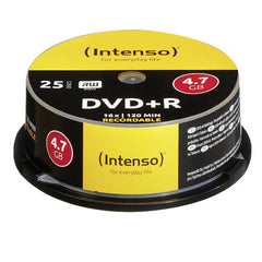 DVD+R 4.7 GB - 16X - SPINDLE 25 PZ.